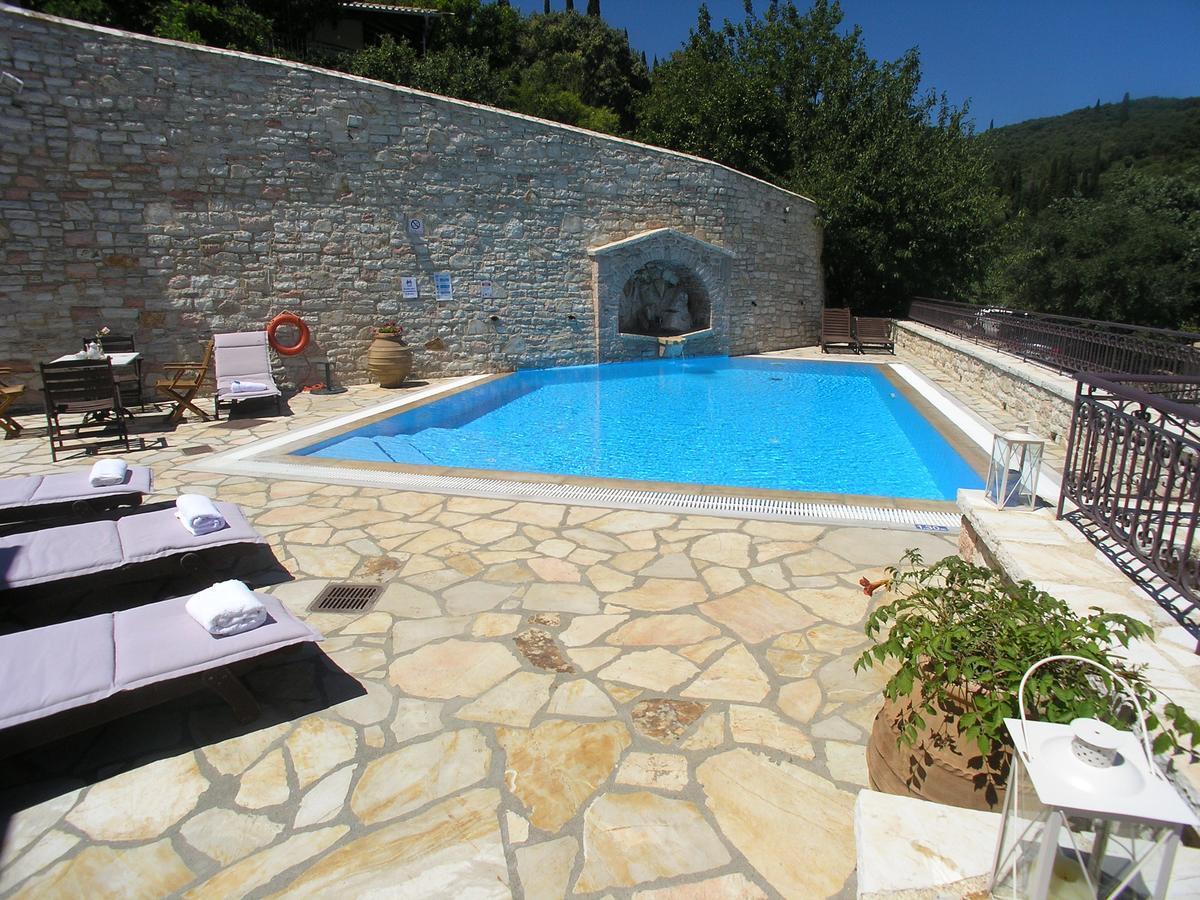 Traditional Stone Villa Olympia Viggla Dış mekan fotoğraf