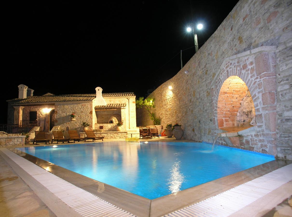 Traditional Stone Villa Olympia Viggla Dış mekan fotoğraf