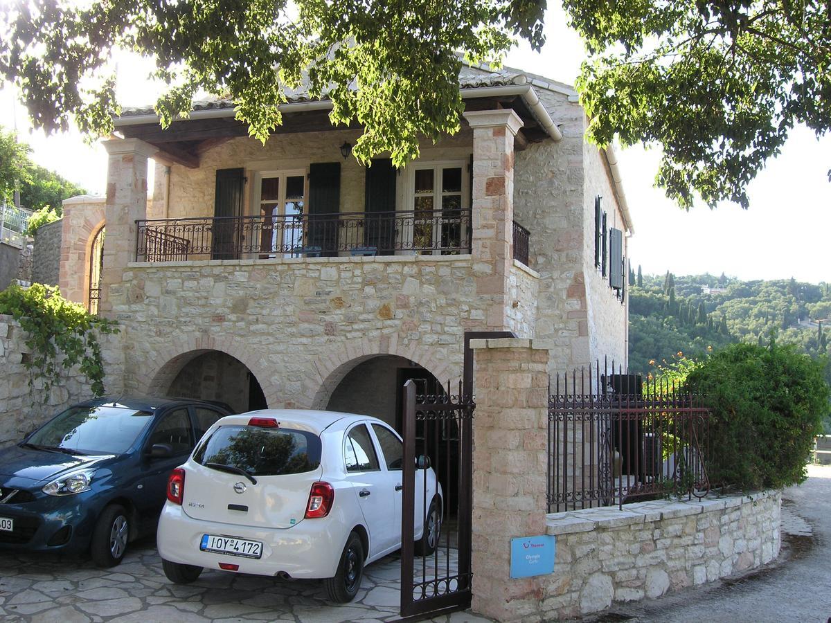 Traditional Stone Villa Olympia Viggla Dış mekan fotoğraf